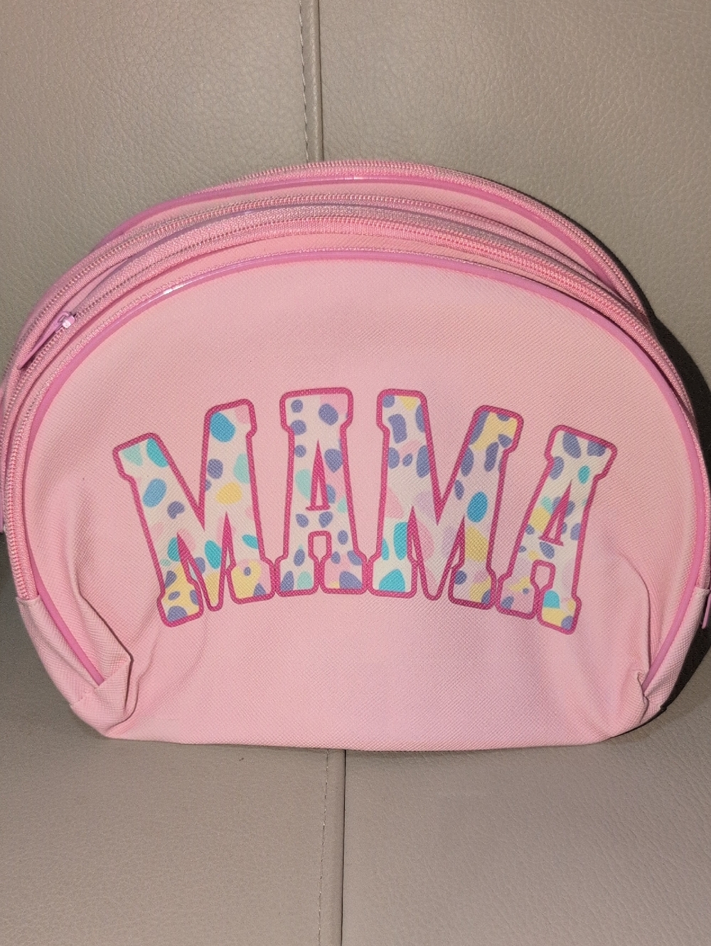 Pink "MAMA"  Pouch